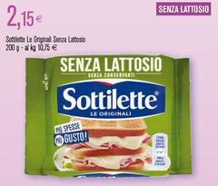 Sottilette - Le Original Senza Lattosio