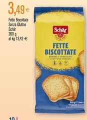 Schar - Fette Biscottate Senza Glutine