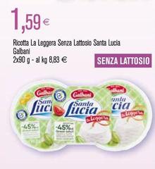 Galbani - Ricotta La Leggera Senza Lattosio Santa Lucia