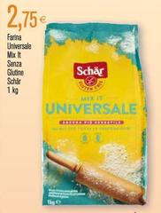 Schar - Farina Universale Mix It Senza Glutine