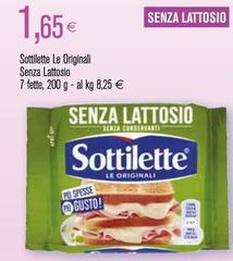Sottilette - Le Originali Senza Lattosio
