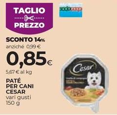 Cesar - Paté Per Cani