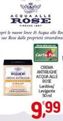 Acqua Alle Rose - Crema Antirughe
