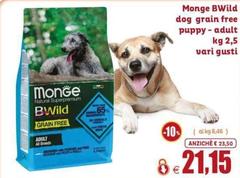 Monge -  Bwild Dog Grain Free Puppy-adult