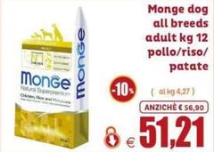 Monge -  Dog All Breeds Adult