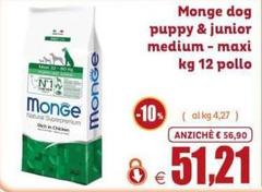 Monge - Dog Puppy & Junior Medium - Maxi