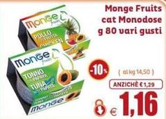 Monge -  Fruits Cat