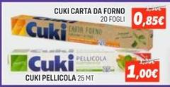 Cuki - Carta Da Forno