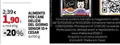 Cesar - Alimento Per Cane Delizie Del Giorno Senior 10+