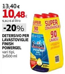Finish - Detersivo Per Lavastoviglie Powergel