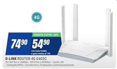 D Link - Router 4g 6403c