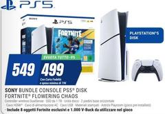 Sony - Console Ps5 Disk Fortnite® Flowering Chaos
