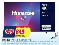 Hisense - Tv Qled 4k 75