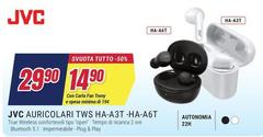 Jvc - JVC Auricolari TWS HA-A3T HA-A6T