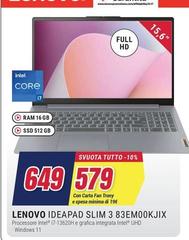 Lenovo - IdeaPad Slim 3 83EMO0KJIX