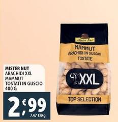 Mister Nut - Arachidi Xxl Mammut Tostati In Guscio