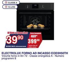Electrolux - Forno Ad Incasso EOD3H50TH