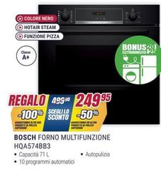 Bosch - Forno Multifunzione HQQ574BB3