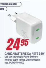 Caricabatterie Da Rete 35w