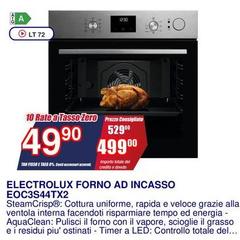 Electrolux - Forno Ad Incasso EOC3S44TX2