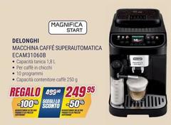 De Longhi - Macchina Caffé Superautomatica Ecam3106db