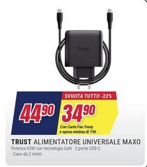 Trust - Alimentatore Universale Maxo
