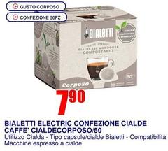 Bialetti -  Electric Confezione Cialde Caffe' Cialdecorposo/50
