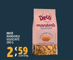 Decò - Mandorle Sgusciate