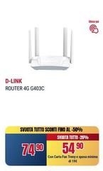 D Link - Router 4g G403c