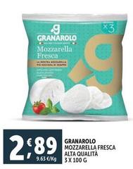 Granarolo - Mozzarella Fresca Alta Qualità