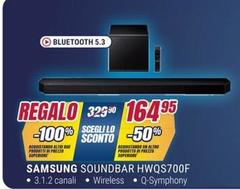 Samsung - Soundbar HWQS700F