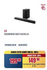 LG - Soundbar S60T.AEUSILK