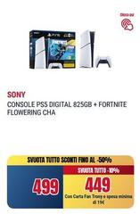 Sony - PS5 Digital 825GB + Fortnite Flowering Cha