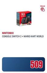 Nintendo - Console Switch 2 + Mario Kart World