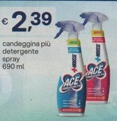 Ace - Candeggina Più Detergente Spray