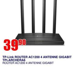 Tp Link - Router Ac1200 4 Antenne Gigabit
