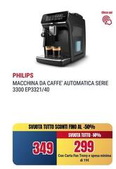 Philips - Macchina Da Caffè Automatica Serie Ep3321/40