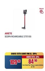 Ariete - Scopa Ricaricabile 2757/00