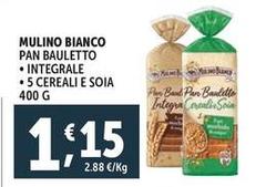 Mulino Bianco - Pan Bauletto Integrale/5 Cereali E Soia