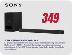 Sony - Soundbar HTBD60