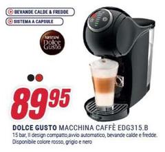 Gusto decò - Macchina Caffè EDG315.B