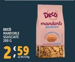 Decò - Mandorle Sgusciate