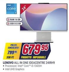 Lenovo - All In One Ideacentre 24IRH9