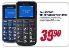 Panasonic - Telefono KXTU110EXB