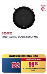 Cecotec - Robot Aspirapolvere Conga M10