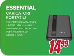 Essential Caricatori Portatili