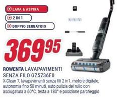 Rowenta - Lavapavimenti Senza Filo Gz5736e0