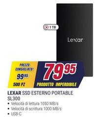 Lexar -  Ssd Esterno Portable Sl300