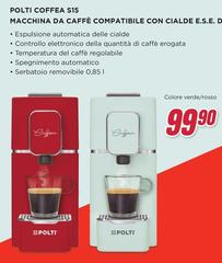 Polti - Macchina Da Caffè Compatibile Con Cialde E.S.E.