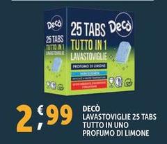Deco - Lavastoviglie Tutto In Uno Profumo Di Limone
